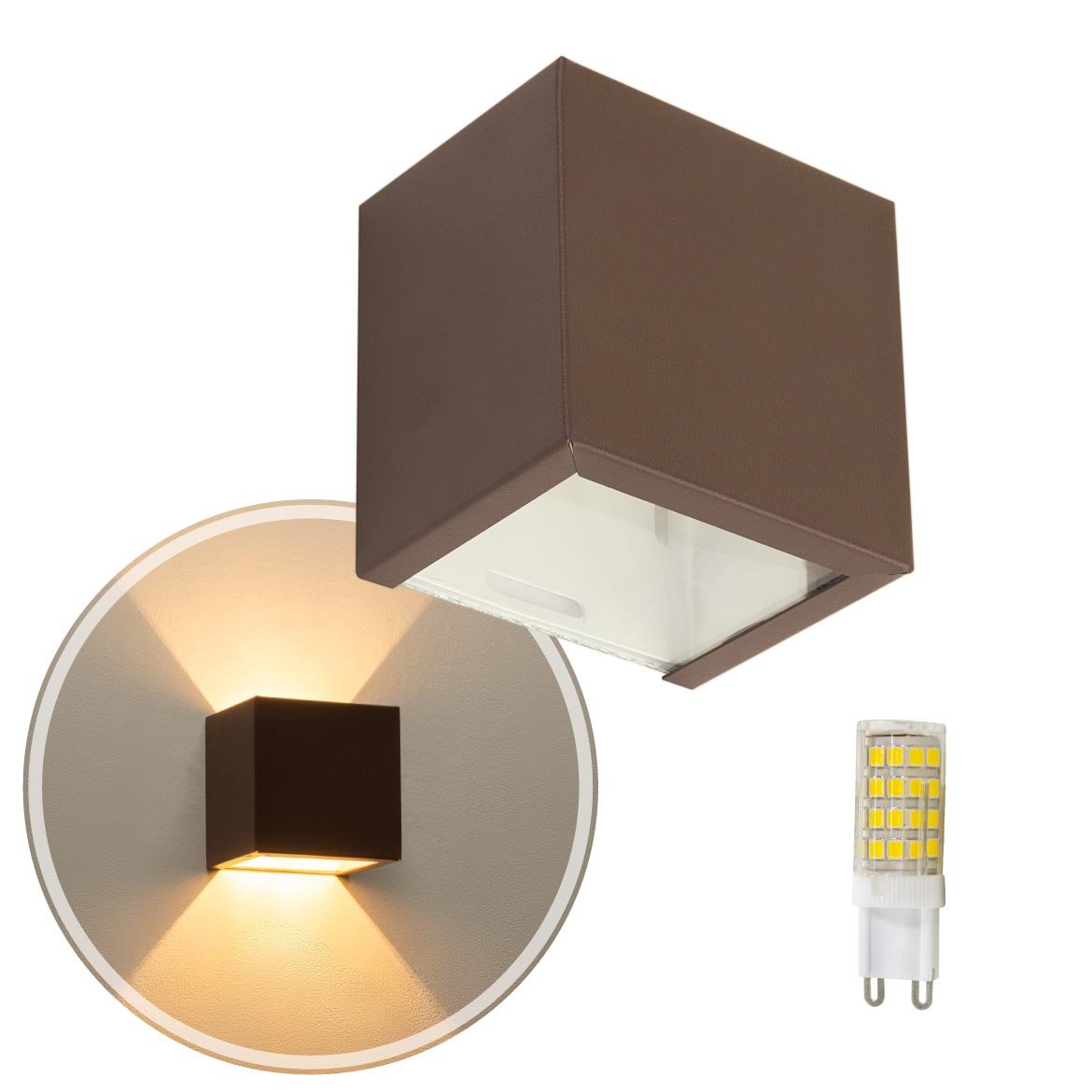 ARANDELA MICRO FRESTA O.VELH 527-3 G-9 3000K C/LAM