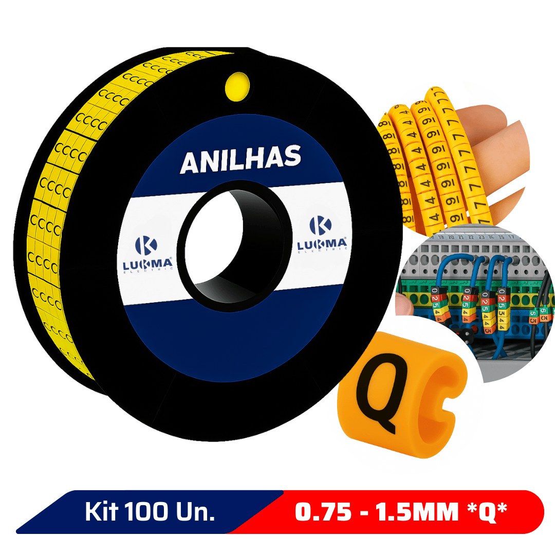 ANILHA 0,75-1,5MM * - * SIMBOLO
