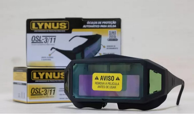 OCULOS PROTECAO AUTOMATICO P/ SOLDA LYNUS OSL-3/11