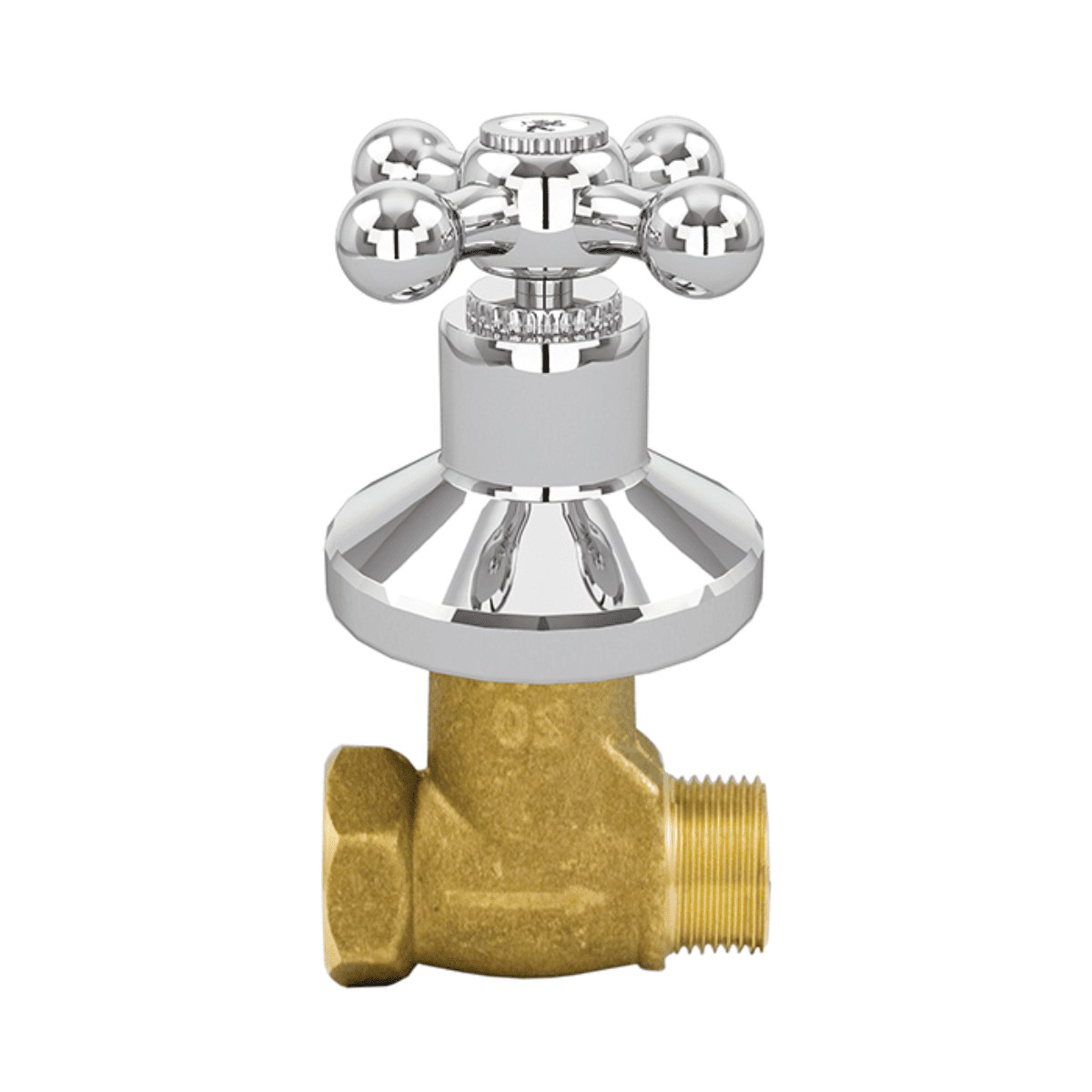 REGISTRO PRS CANOP 3/4" R 16 PT E 1/2 VOLTA ICO