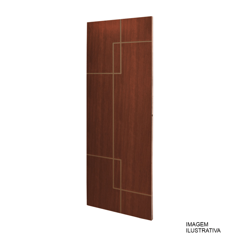 PORTA DURAPLAC 2,10X0,70 MOGNO  003 FRISADA ROVAL