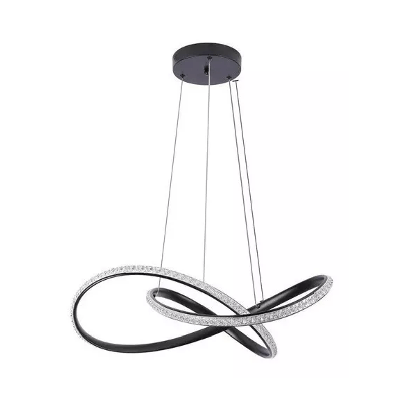 LUSTRE PEND. FLAT 6703 RTC/PRT LED 50W 6000K BIV