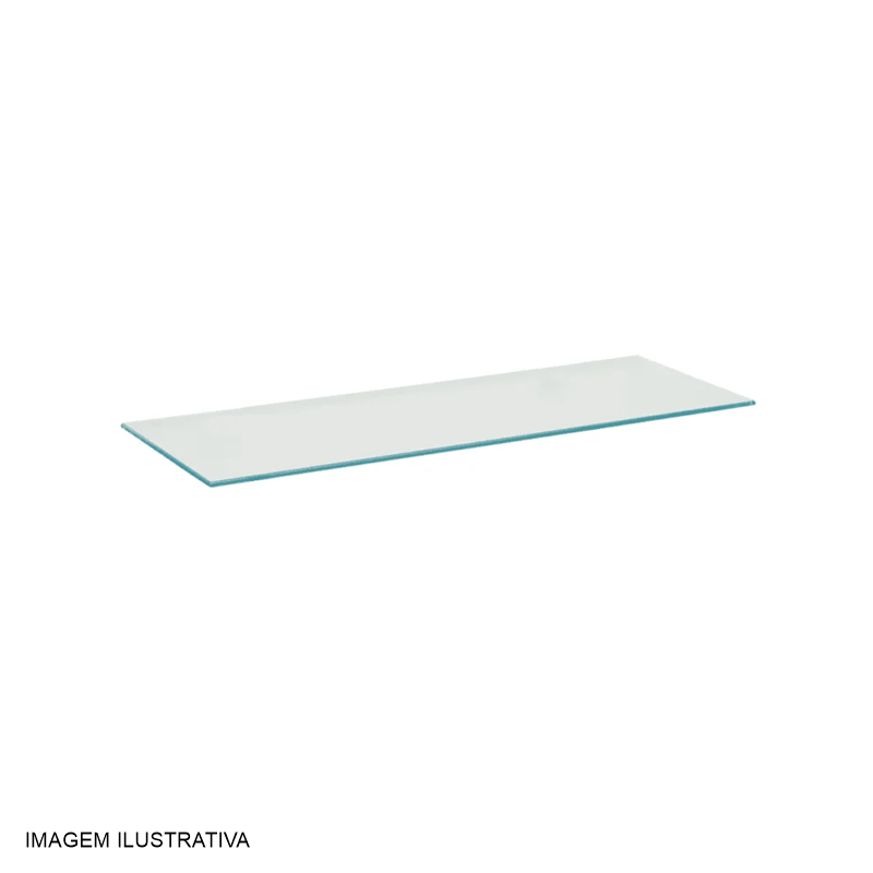 PRATELEIRA VIDRO 15X40 RETA INC. GLOBAL/ROQUE
