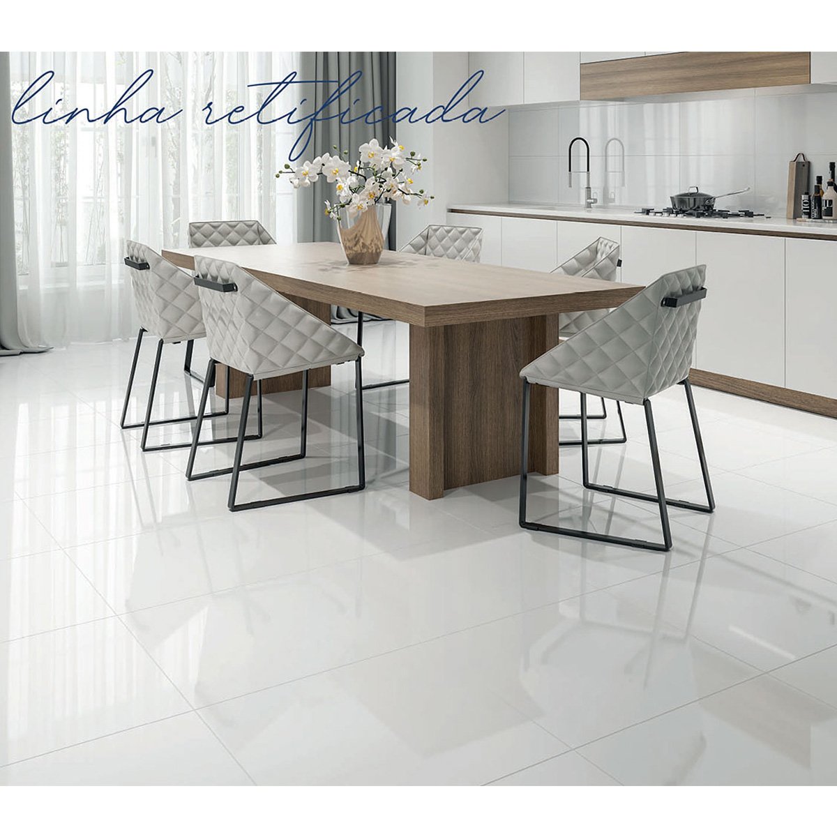 CERAMICA BRANCO RT 60X60 2,15M2/CX LD