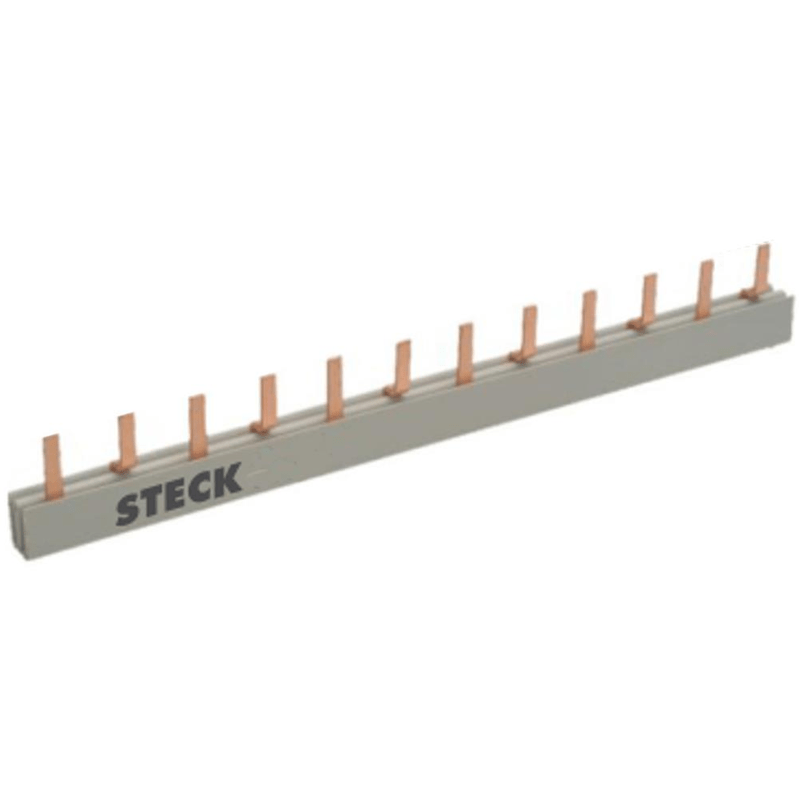 BARRAMENTO STECK TRIF. 80A 440V 12 POLOS DIN
