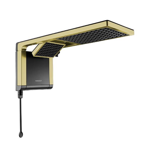 DUCHA ACQUA DUO PRETO  MATTE GOLD 220V/6800W
