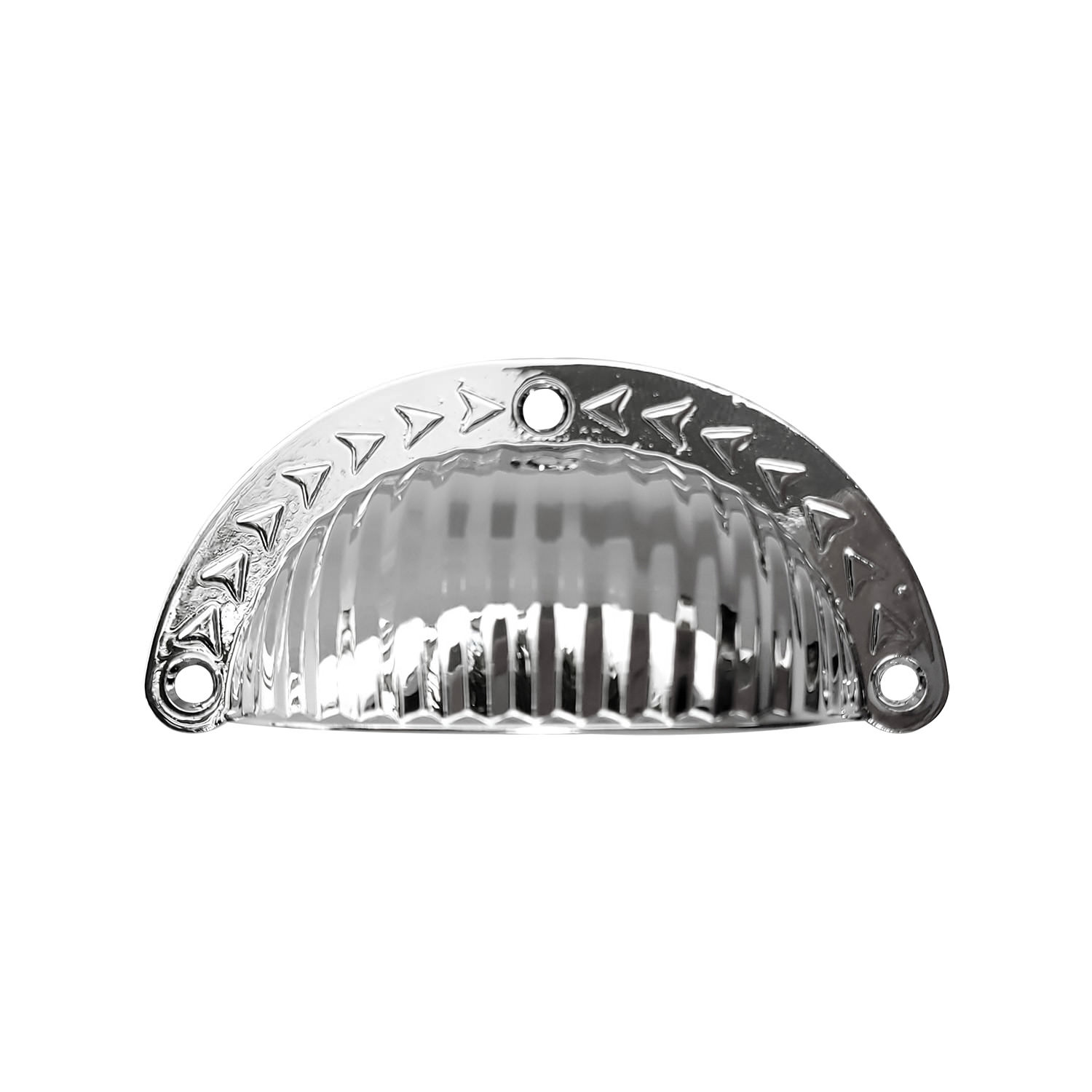 PUXADOR  ZAMAC CONCHA 64MM COBRE