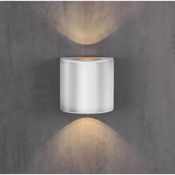 ARANDELA LED 3000K CURVA BRANCA REKINLUSTRES
