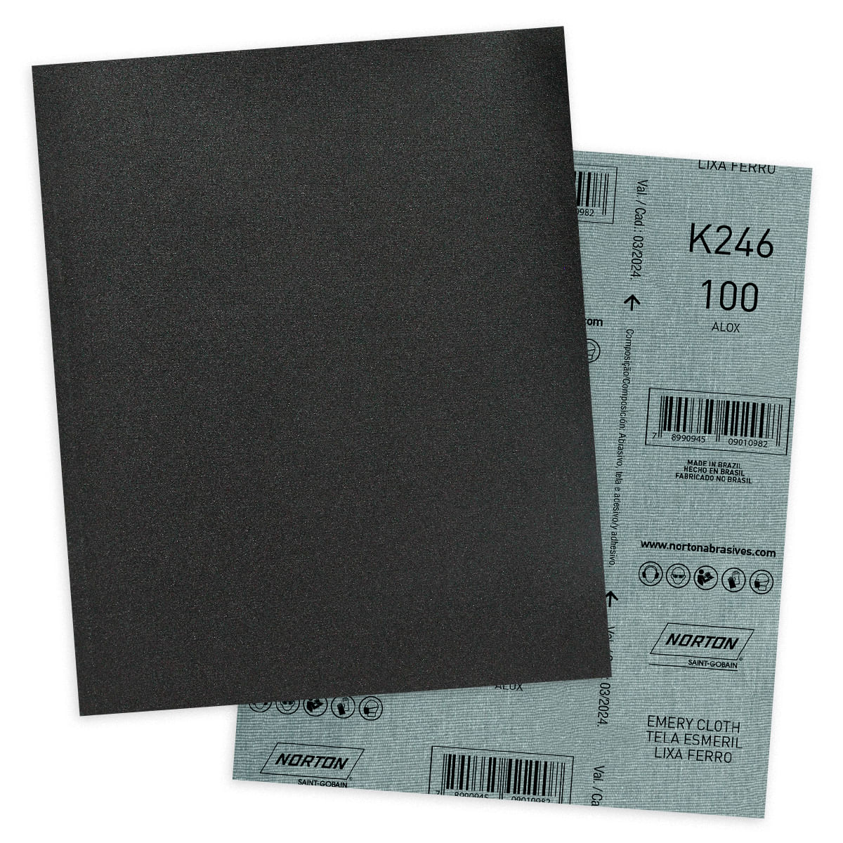 LIXA P/FERRO Nº 100 225x275