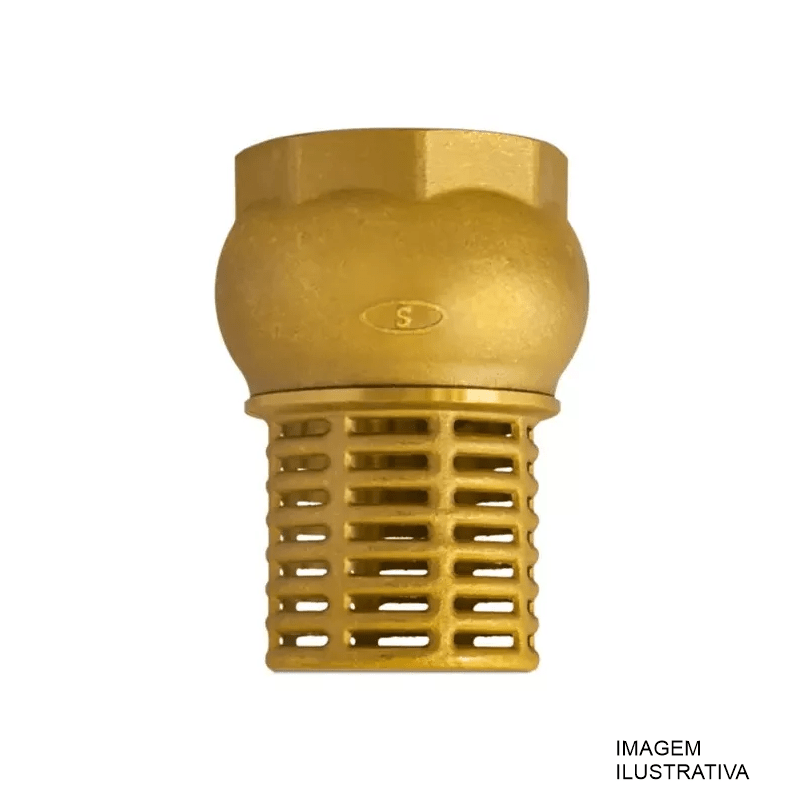 VALVULA SUCÇÃO METAL 1,1/4"   19507