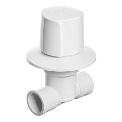 REGISTRO PVC PRES. C/CANO. HERC 25MM BRANCO 339