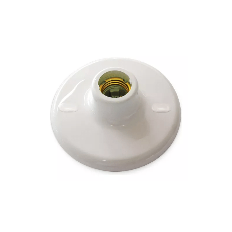 BOCAL PVC PLAFON BRANCO