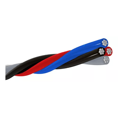 CABO ALUMINIO 25.00MM  0,6/1KV  QUADRUPLEX