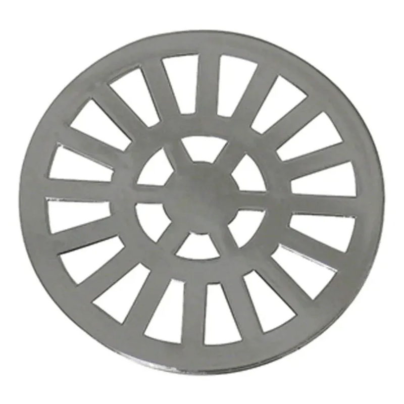 GRELHA CROMADA 150MM REDONDA GR8