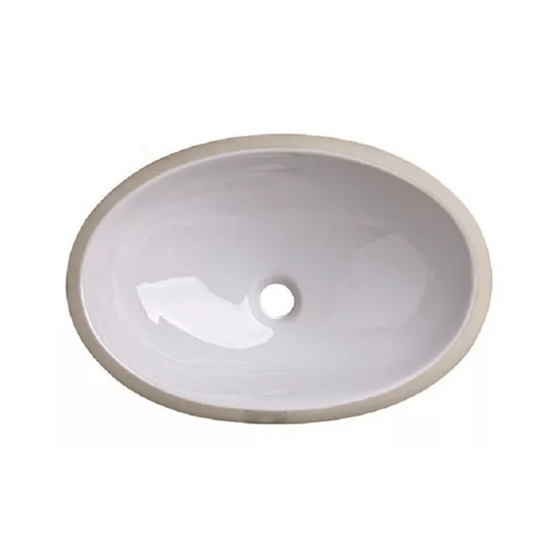 CUBA OVAL EMBUTIR 49X36 CINZA CLARO ICASA