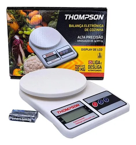 BALANCA COZINHA DIGITAL 10KG THOMPSON
