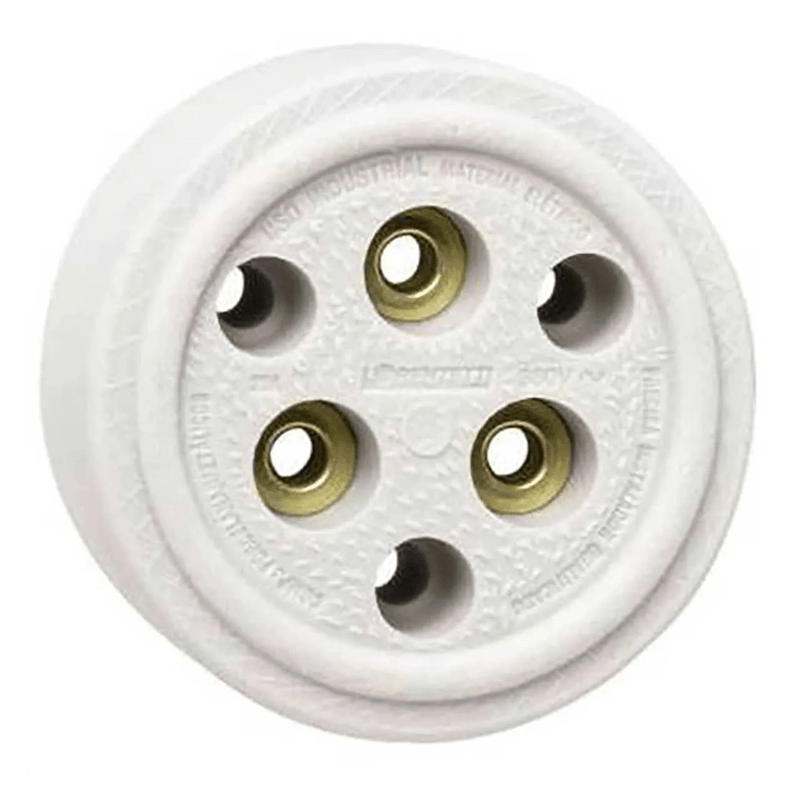 TOMADA DE PORCELANA 3X30A