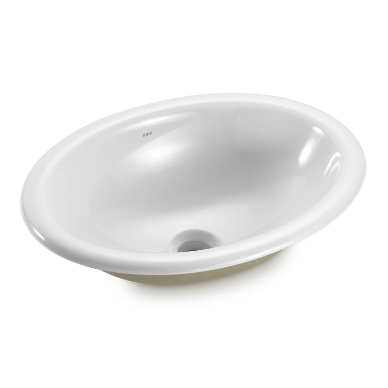 CUBA OVAL SOBREP  44X32  CZ CLARO ICASA