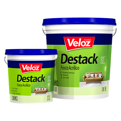 TINTA VELOZ PVA DESTACK VERDE PISC. 15L