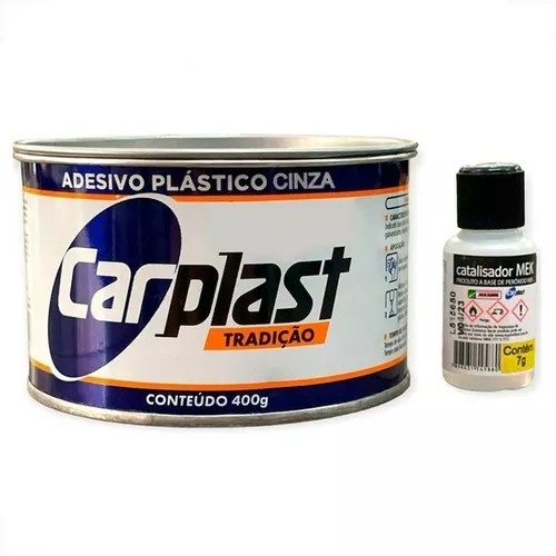 MASSA PLASTICA   400G CINZA