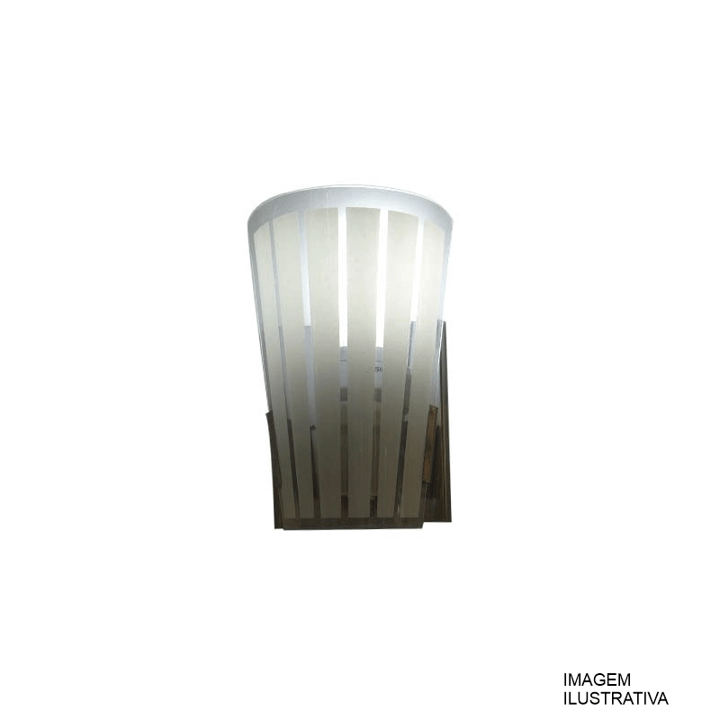 ARANDELA TELHA INOX 192-TE