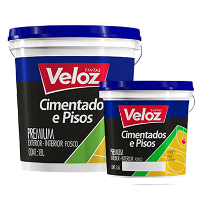 TINTA PISO  VELOZ AMARELO SEG. 18LTS