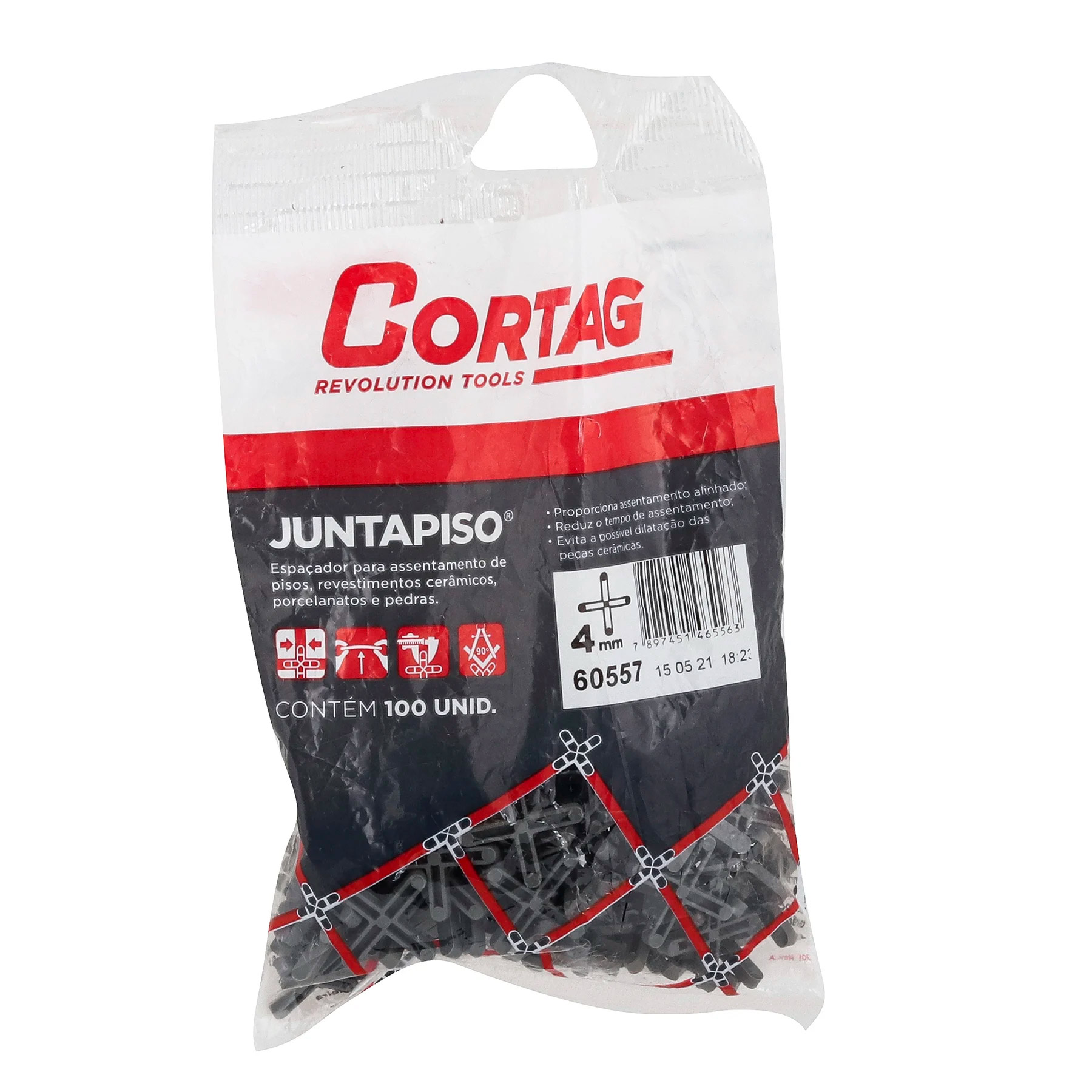 ESPACADOR P/PISO   4MM (100 PCS)