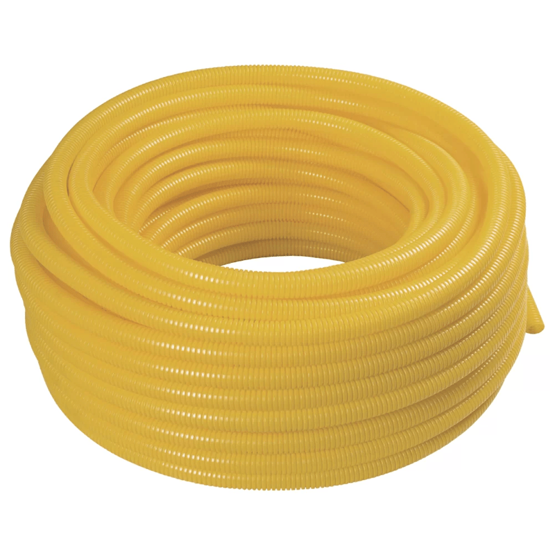 ELETRODUTO CORRUGADO  3/4" AMARELO TRAMONTINA