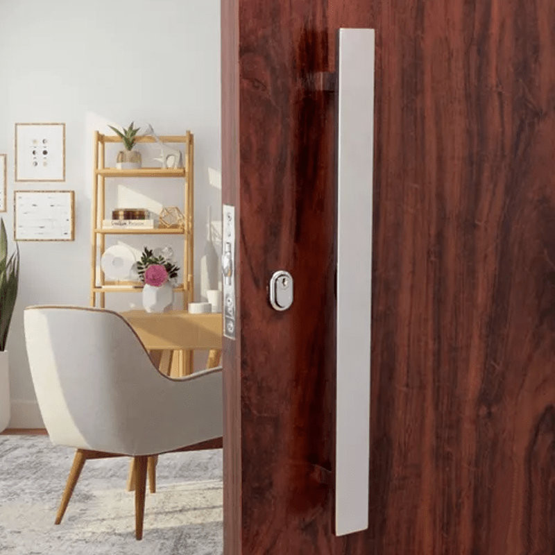 PUXADOR DUPLO RETO 80X100CM INOX DMD002