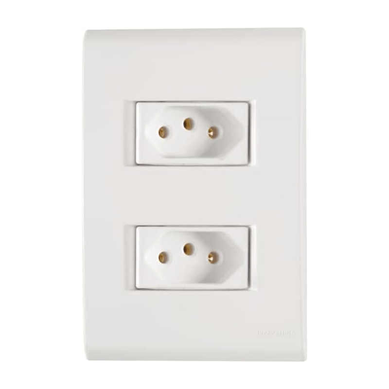 TOMADA LIZ DUPLA 10AMP 4X2 57170/065