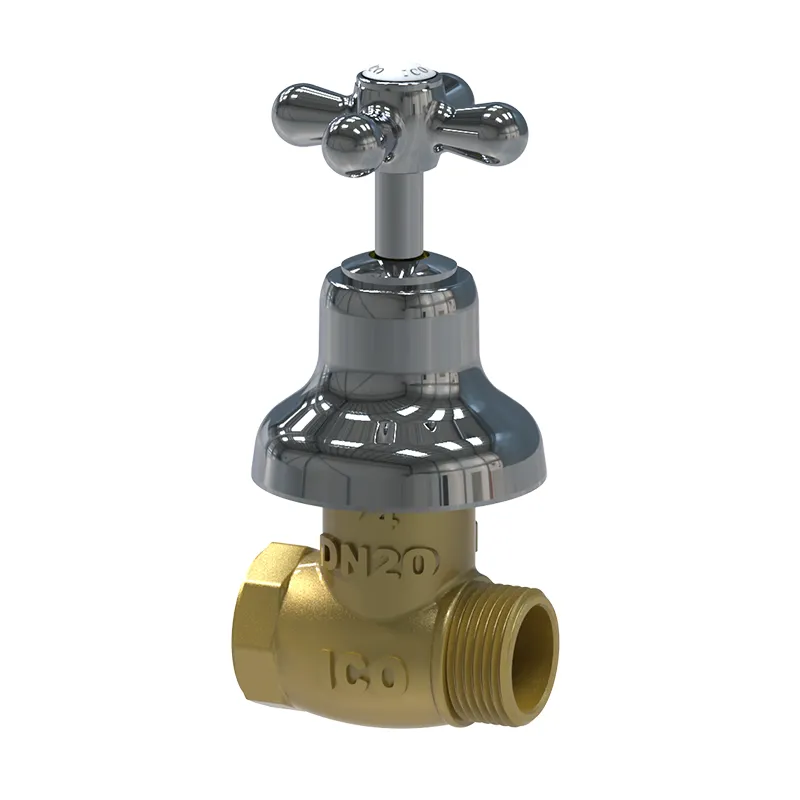 REGISTRO GAVETA C/CANOP.  3/4" CS-33 ICO