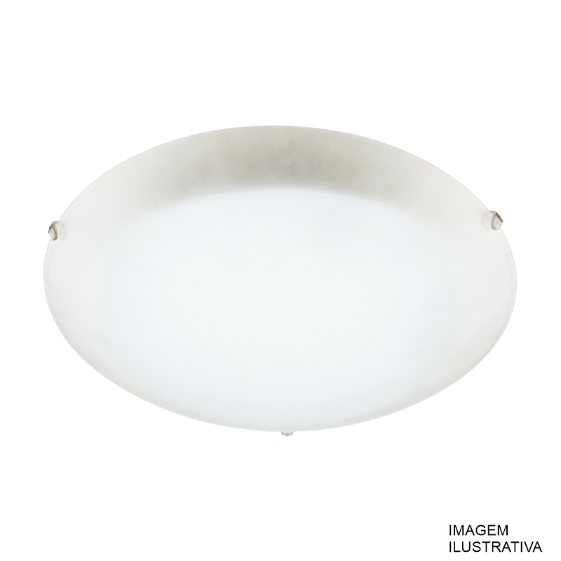 PLAFON BLUMENAU RED. 30CM BRANCO LED 823066-66