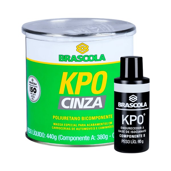 KPO CINZA  BICOMPONENTE BRASCOLA 440G