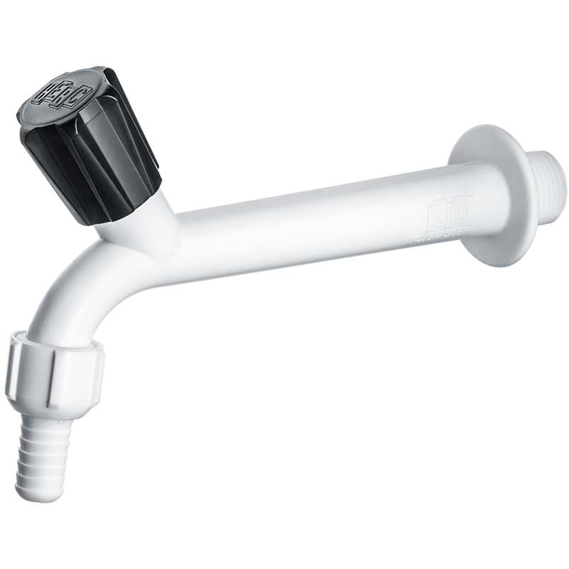 TORNEIRA HERC PVC TANQUE BRC  1/2" 15CM C/BICO 396