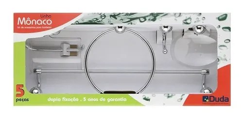 KIT MONACO DUDA 5PC CROMADO FUME