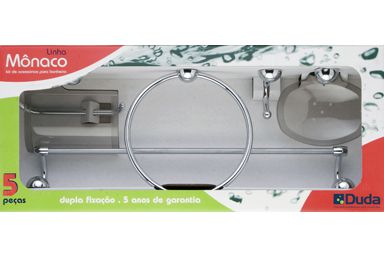 KIT MONACO DUDA 5PC CROMADO VERDE