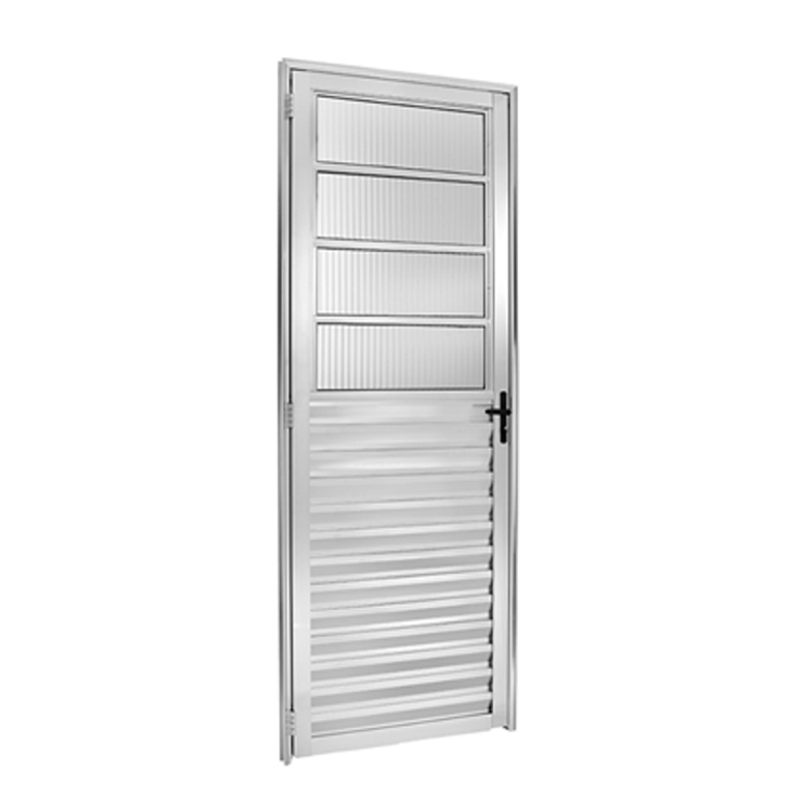 PORTA ALUM. C/BASCULANTE 2,10X0,80 ESQ. LIDER 3710