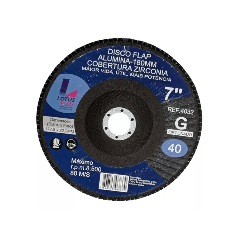 DISCO FLAP  7"X7/8"  60