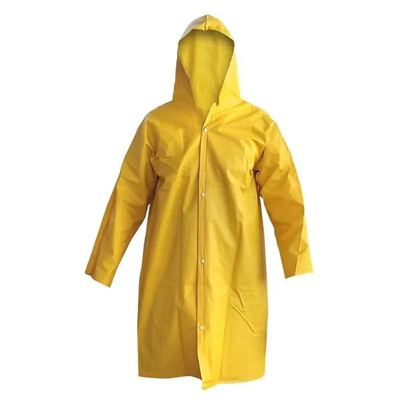 CAPA CHUVA PVC AMARELA "G"