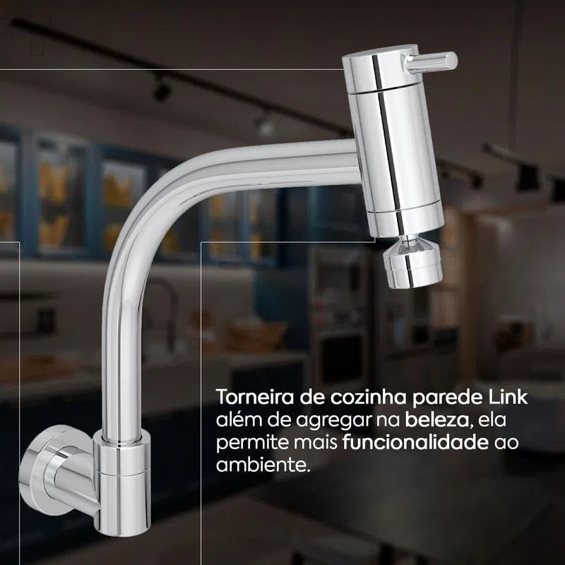 TORNEIRA DECA B/MOV PAREDE 1168 C.LNK