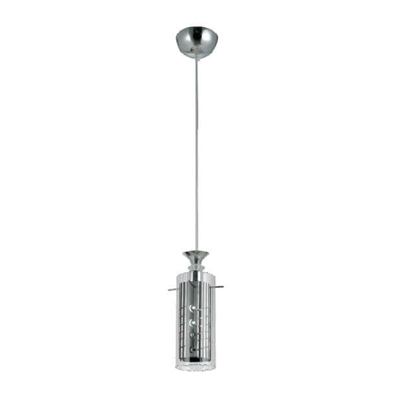 LUSTRE PEND. PREMIUM CIL. BASE CR 1 LAMP. 048/1
