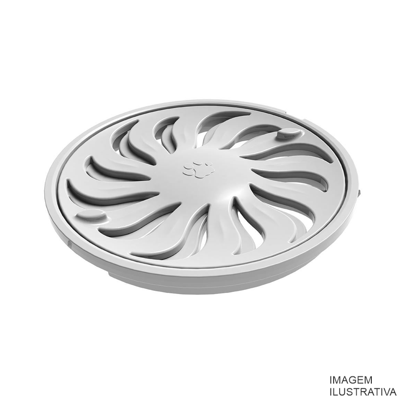 GRELHA PVC 100MM REDONDA