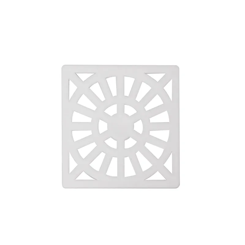 GRELHA PVC 100MM QUADRADA