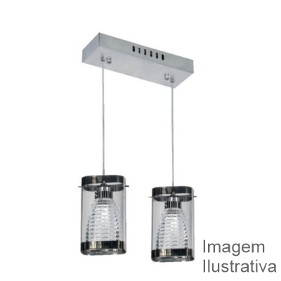 LUSTRE PEND. PREMIUM CIL. CR 02 LAMP.5053/2