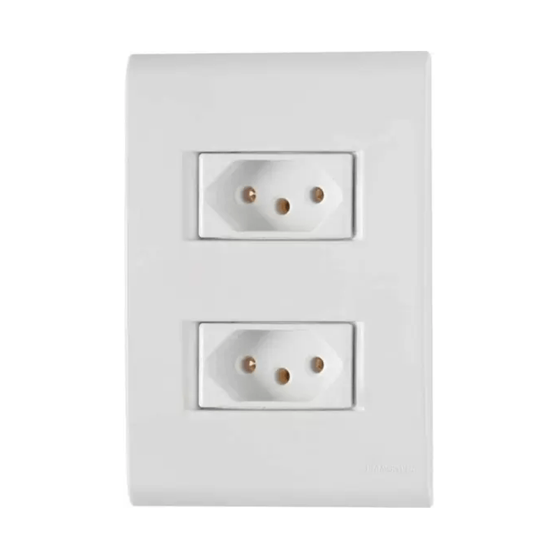 TOMADA LIZ DUPLA 20AMP 4X2 57170/066