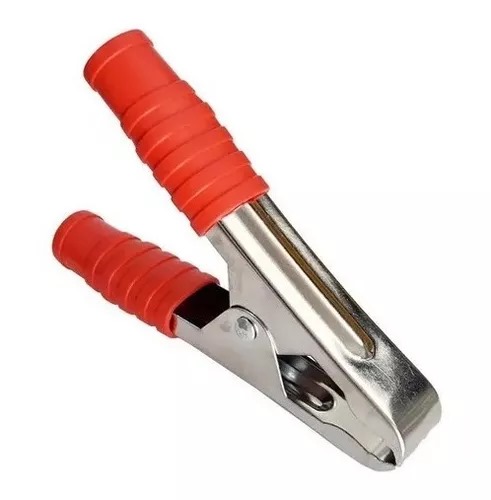 GARRA JACARE P/BATERIA 100A PRETA  WORKER