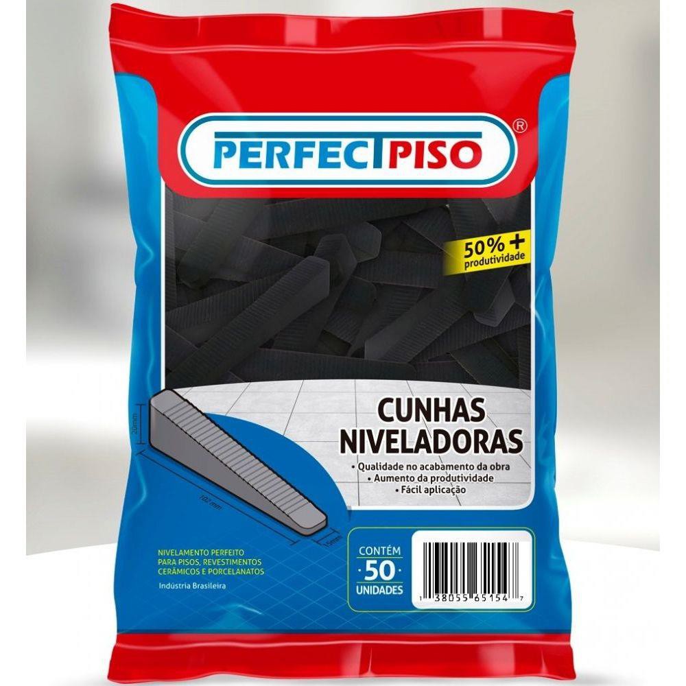 CUNHA NIVELADORA (C/50PCS) PERFECTPISOS