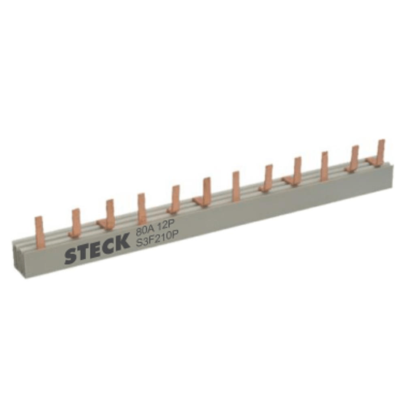 BARRAMENTO STECK TRIF. 80A 440V S3F1000B