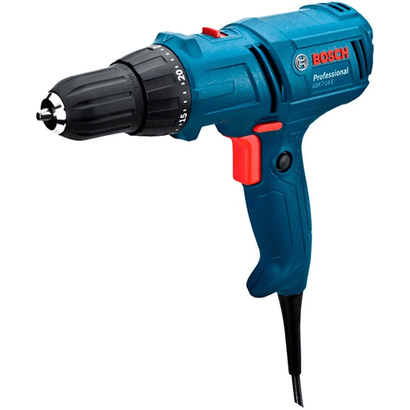 PARAFUSADEIRA FURADEIRA BOSCH 127V GSR 7-14E CABO