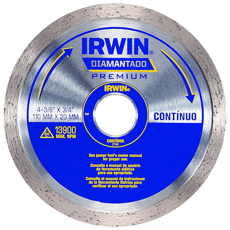 DISCO DIAM. LISO IRWIN 110X20MM IW13891